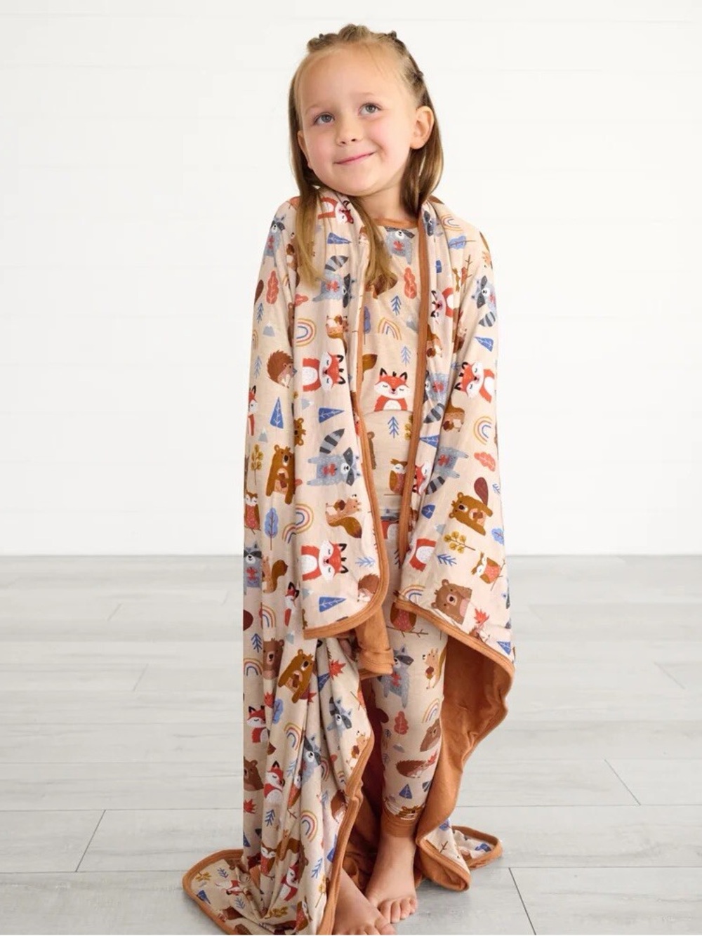Little Sleepies Woodland Friends Pajama Set 18-24 Months